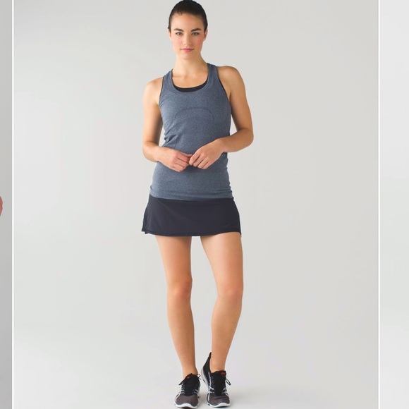 Lululemon Run Pace Setter Skirt Black - Picture 5 of 17
